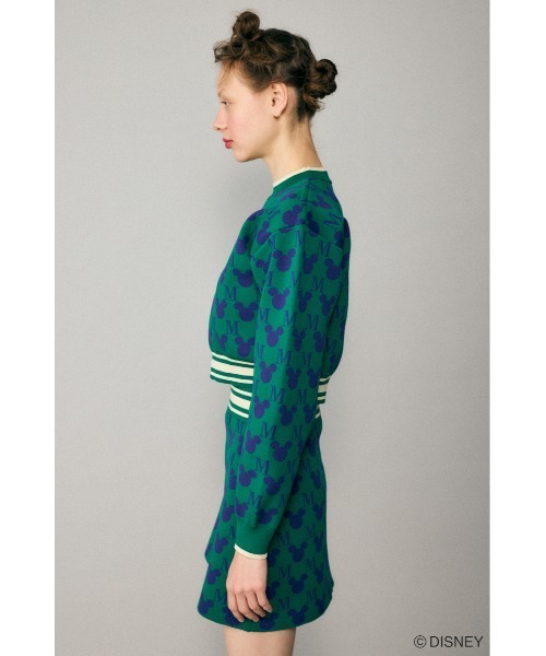 【セール】MD MONOGRAM KNIT トップス（ニット/セーター）｜Disney SERIES CREATED by MOUSSY（ディズニーシリーズクリエイテッドバイマウジー）