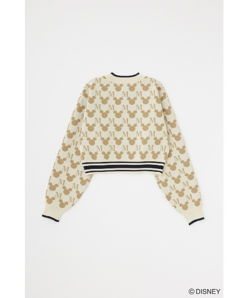 【セール】MD MONOGRAM KNIT トップス（ニット/セーター）｜Disney SERIES CREATED by MOUSSY（ディズニーシリーズクリエイテッドバイマウジー）