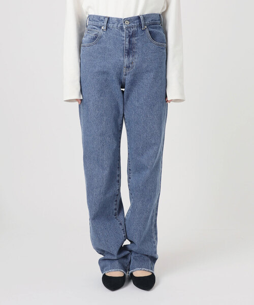 SLOBE IENA（スローブイエナ）の「LE DENIM ルーズヘムジーンズ
