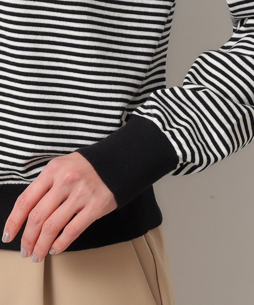 OPAQUE.CLIP(オペークドットクリップ)の「◆UV クルーネックニットカーディガン【洗濯機洗い可】(カーディガン/ボレロ・レディース・ベビーピンク/ブラック/ホワイト系3/グレー/ライトブルー・40/38/36/42)」の15枚目の写真