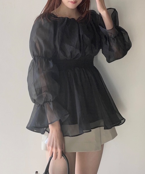 ZARA ザラ 新品 オフショルトップス 白チュニック S リゾート 白