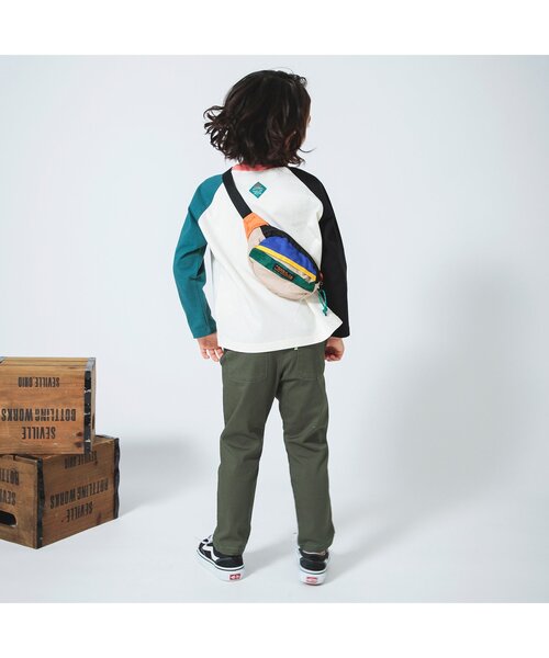 BREEZE（ブリーズ）の「ミニショルダーバッグ（ボディバッグ/ウエストポーチ・キッズ・ブルー/ブラック・FREE）」の17枚目の写真