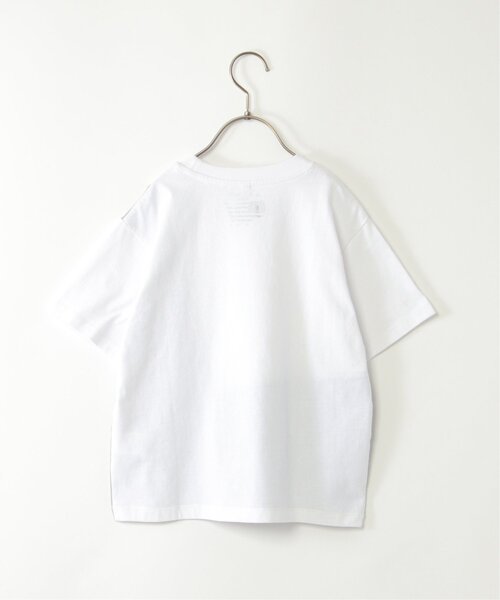 ikka(イッカ)の「【親子コーデ】斜め切り替えブロックスTシャツ(120~160cm)(Tシャツ/カットソー・キッズ・オフホワイト/チャコールグレー/ダークグリーン・120/130/140/150/160)」の13枚目の写真