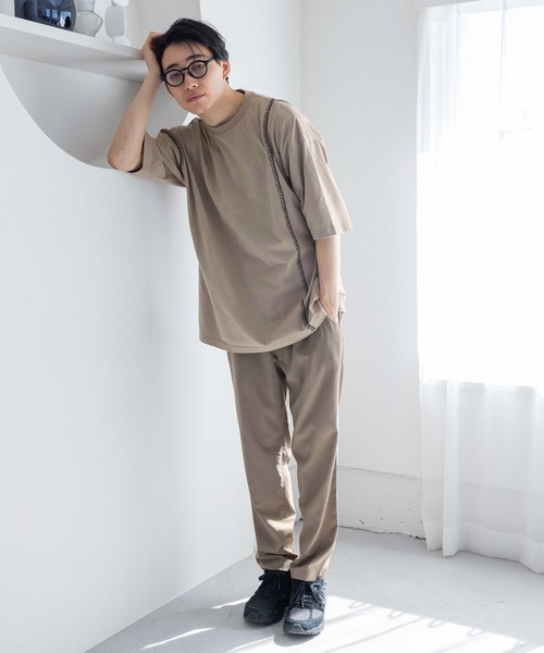 LOWRYS FARM（ローリーズファーム）の「ファンマートロテーパードパンツ　106627（スラックス・メンズ・グレー/ブラック/ブラウン・MEDIUM/LARGE）」の22枚目の写真