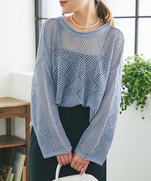 un dix cors（アンディコール）の「メッシュニット（ニット/セーター）」