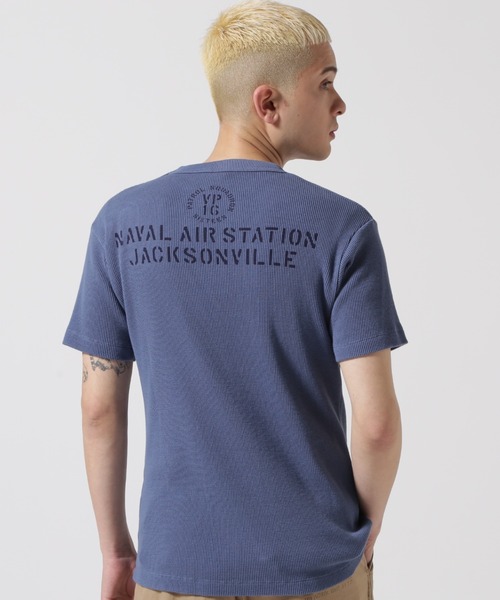 WAFFLE T-SHIRT JACKSONVILLE / ワッフル Tシャツ ジャクソンビル / AVIREX / アヴィレックス（Tシャツ/カットソー）｜AVIREX（アヴィレックス）