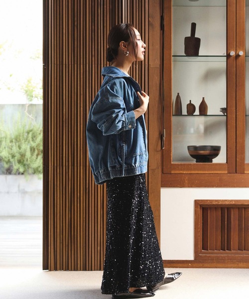 スパンコールスカート（スカート）｜Edit Sheen（エディットシーン）の