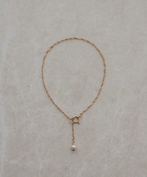 ff by decor urban research　パールチェーンブレスレット