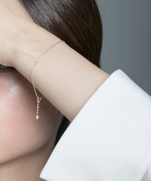 URBAN RESEARCH（アーバンリサーチ）の「ff by decor urban research　パールチェーンブレスレット（ブレスレット・レディース・ゴールド・-）」の3枚目の写真