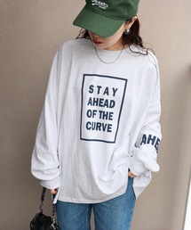 reca | 大人のロゴプリントロンTシャツ(Tシャツ/カットソー)