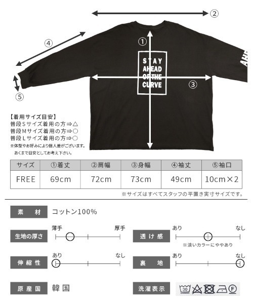 reca(レカ)の「大人のロゴプリントロンTシャツ(Tシャツ/カットソー・レディース・ホワイト/ホワイト系その他/チャコール・FREE)」の12枚目の写真