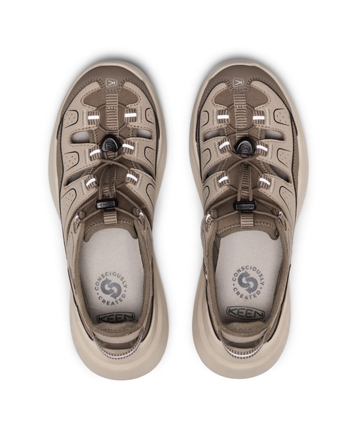 KEEN(キーン)の「WK450 SANDAL / ダブルケーフォーハンドレッドフィフティー サンダル / レディース サンダル(サンダル・レディース・ライトブラウン・25.5cm/25cm/24.5cm/24cm/23.5cm/23cm/22.5cm)」の2枚目の写真