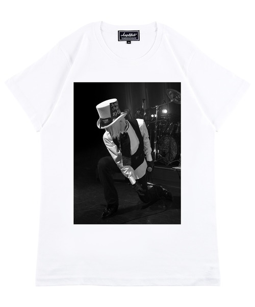 MEDICOM TOY(メディコムトイ)の「Amplifier “The Willard” TEE design B(Tシャツ/カットソー・メンズ・ホワイト/ブラック・MEDIUM/LARGE/X-LARGE/SMALL)」の1枚目の写真