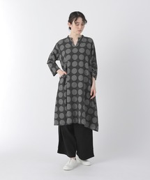 【2016SS】Plantation プランテーション ワンピース 麻100% plantation（プランテーション）ワンピース 紺 サイズ:M