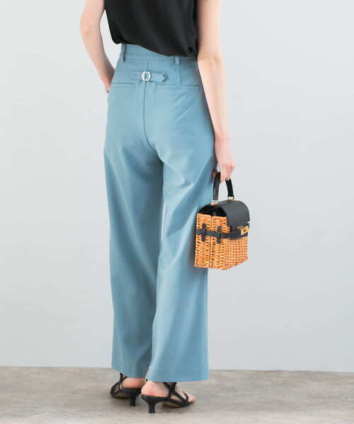 URBAN RESEARCH ROSSO WOMEN(アーバンリサーチ ロッソ)の「ツータックスラックス(スラックス・レディース・ブルー/ブラック/ブラウン・36/38)」の11枚目の写真