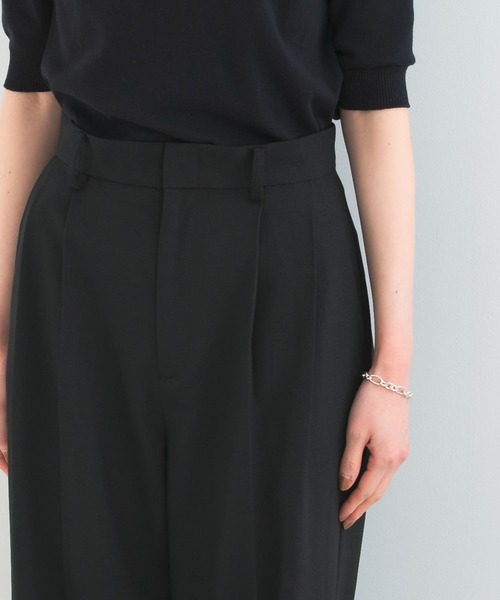 URBAN RESEARCH ROSSO WOMEN(アーバンリサーチ ロッソ)の「ツータックスラックス(スラックス・レディース・ブルー/ブラック/ブラウン・36/38)」の17枚目の写真