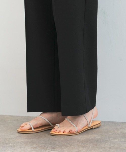 URBAN RESEARCH ROSSO WOMEN(アーバンリサーチ ロッソ)の「ツータックスラックス(スラックス・レディース・ブルー/ブラック/ブラウン・36/38)」の19枚目の写真