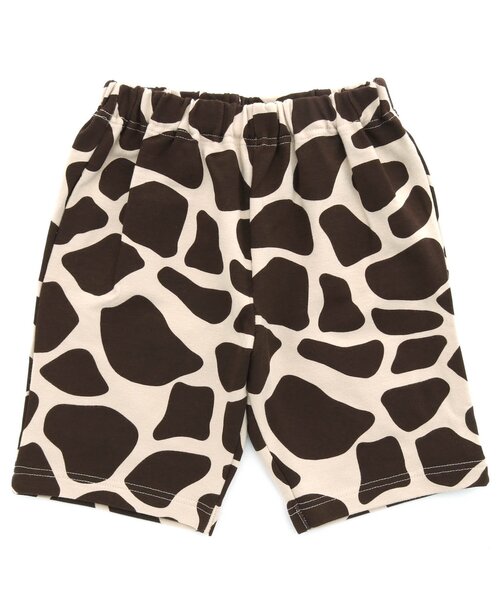 BREEZE（ブリーズ）の「WEB限定 DAISUKI ハーフパンツ（その他パンツ・キッズ・イエロー/オレンジ/ネイビー/ラベンダー/ライトインディゴブルー/チャコール/チェック/ブルー/オフホワイト/グリーン/レインボー/ライム/レッド/ブラウン/ピンク/キャメル/ブラック/アイボリー・80/70/100/110/90/120/130）」の6枚目の写真