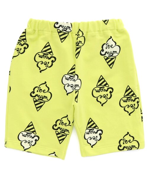 BREEZE（ブリーズ）の「WEB限定 DAISUKI ハーフパンツ（その他パンツ・キッズ・イエロー/オレンジ/ネイビー/ラベンダー/ライトインディゴブルー/チャコール/チェック/ブルー/オフホワイト/グリーン/レインボー/ライム/レッド/ブラウン/ピンク/キャメル/ブラック/アイボリー・80/70/100/110/90/120/130）」の7枚目の写真