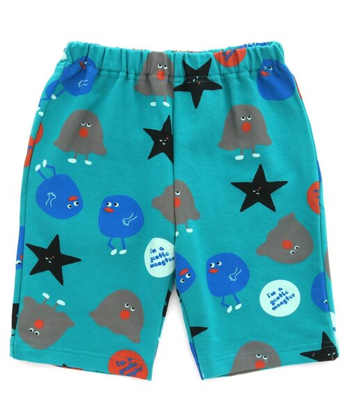 BREEZE（ブリーズ）の「WEB限定 DAISUKI ハーフパンツ（その他パンツ・キッズ・イエロー/オレンジ/ネイビー/ラベンダー/ライトインディゴブルー/チャコール/チェック/ブルー/オフホワイト/グリーン/レインボー/ライム/レッド/ブラウン/ピンク/キャメル/ブラック/アイボリー・80/70/100/110/90/120/130）」の8枚目の写真