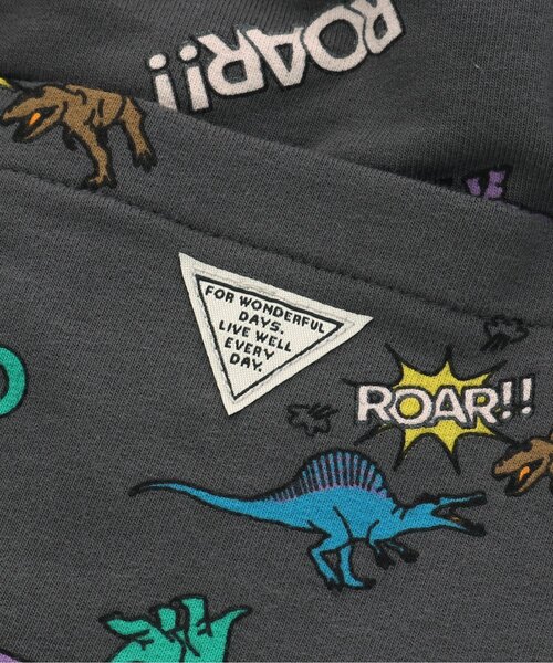 BREEZE（ブリーズ）の「WEB限定 DAISUKI ハーフパンツ（その他パンツ・キッズ・イエロー/オレンジ/ネイビー/ラベンダー/ライトインディゴブルー/チャコール/チェック/ブルー/オフホワイト/グリーン/レインボー/ライム/レッド/ブラウン/ピンク/キャメル/ブラック/アイボリー・80/70/100/110/90/120/130）」の22枚目の写真