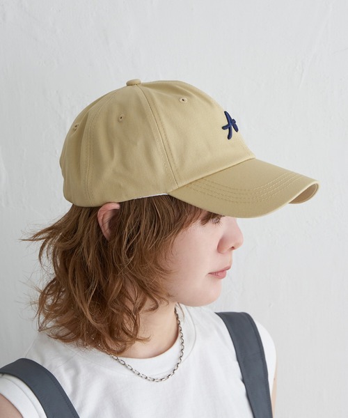 notch.(ノッチ)の「キャップ A(キャップ・レディース・ベージュ/ブラック・ONESIZE)」の1枚目の写真