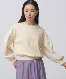 ◆ボリュームスリーブニット