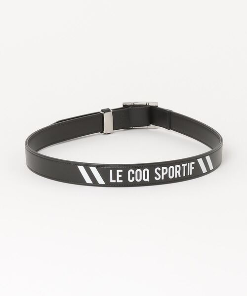 ALPEN / SPORTS DEPO SELECT（アルペンスポーツデポセレクト）の「ルコックスポルティフ ゴルフ  ピン無しストレッチベルト（ベルト・メンズ・ブラック/ホワイト・FREE）」の3枚目の写真