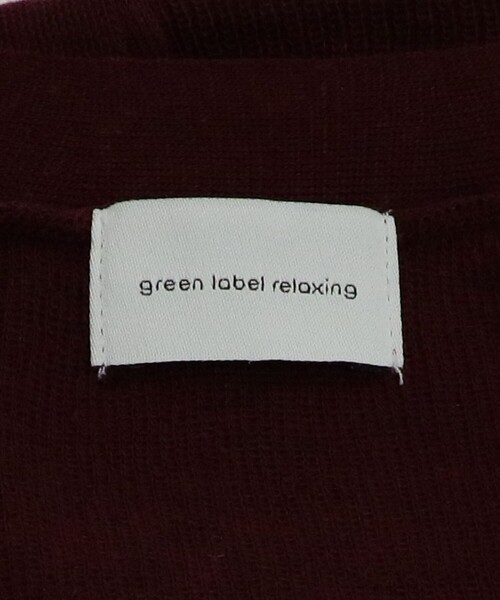 green label relaxing(グリーンレーベルリラクシング)の「フォルム シアー ジレ ベスト -ウォッシャブル-(ベスト・レディース・ワインレッド/ブラック/オフホワイト・FREE)」の22枚目の写真
