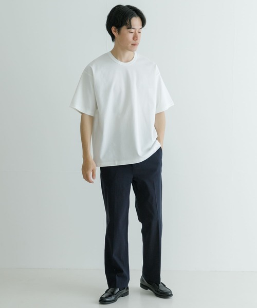 URBAN RESEARCH（アーバンリサーチ）の「『XLサイズあり』接触冷感スムージーTシャツ（Tシャツ/カットソー・メンズ・ブラック/グレー/ホワイト/ブラウン/ブルー系その他・SMALL/MEDIUM/LARGE/X-LARGE）」の17枚目の写真