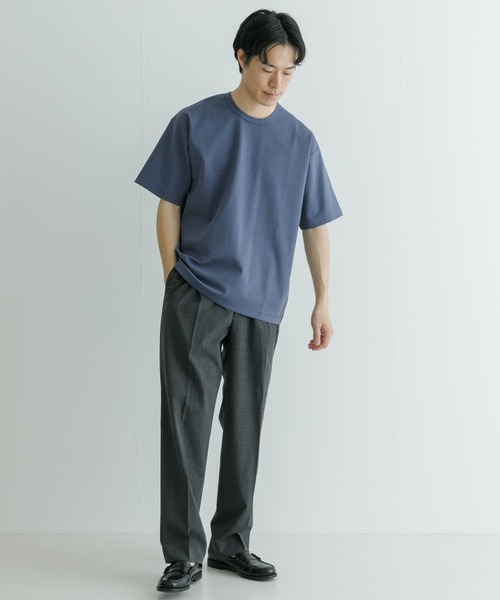 URBAN RESEARCH（アーバンリサーチ）の「『XLサイズあり』接触冷感スムージーTシャツ（Tシャツ/カットソー・メンズ・ブラック/グレー/ホワイト/ブラウン/ブルー系その他・SMALL/MEDIUM/LARGE/X-LARGE）」の12枚目の写真