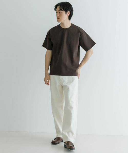 URBAN RESEARCH（アーバンリサーチ）の「『XLサイズあり』接触冷感スムージーTシャツ（Tシャツ/カットソー・メンズ・ブラック/グレー/ホワイト/ブラウン/ブルー系その他・SMALL/MEDIUM/LARGE/X-LARGE）」の8枚目の写真