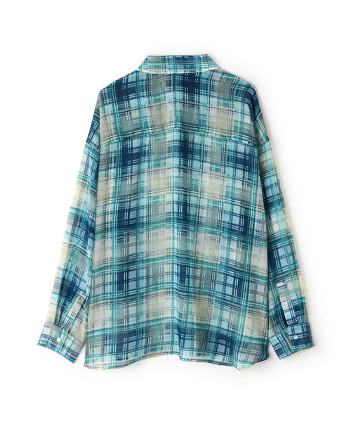 WHITELAND（ホワイトランド）の「WHITELAND/ホワイトランド/SIFFON CHECK SHIRTS（シャツ/ブラウス・メンズ・レッド/モスグリーン・F）」の18枚目の写真