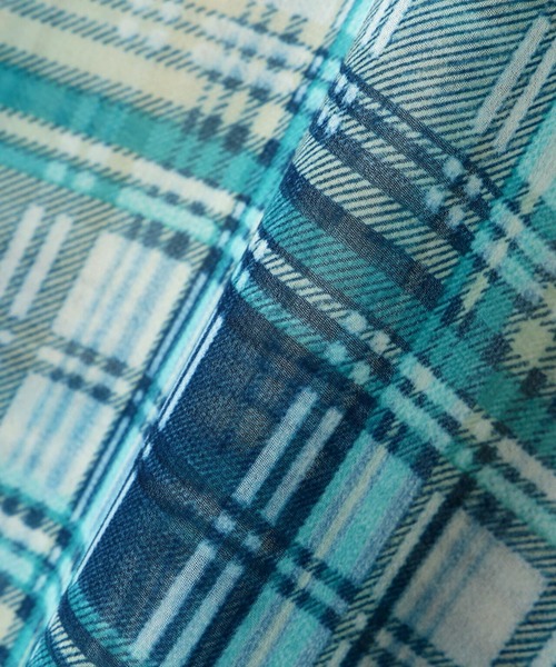 WHITELAND（ホワイトランド）の「WHITELAND/ホワイトランド/SIFFON CHECK SHIRTS（シャツ/ブラウス・メンズ・レッド/モスグリーン・F）」の19枚目の写真