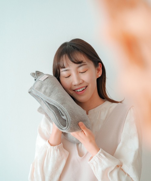 Mofuwa（モフワ ）の「Mofuwa コットンバスタオル×4枚セット（タオル・レディース・ブルー/B/ベビーピンク/ホワイト/ダークブラウン系/ライトグレー/A/ダークグレー/ベージュ・ONE SIZE）」の12枚目の写真