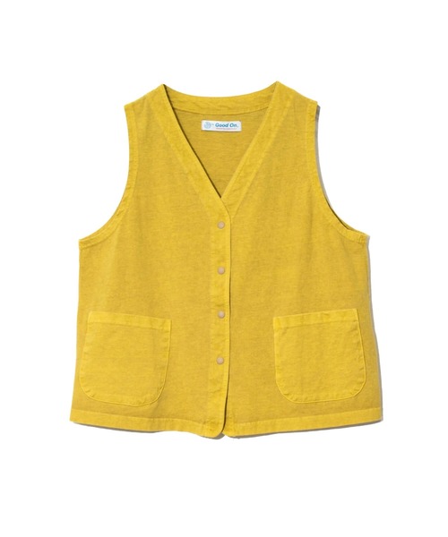 ベスト ジレ Good On/グッドオン　SNAP TEE VEST レディース メンズ Good On/グッドオン SNAP TEE VEST（ベスト）｜Good On