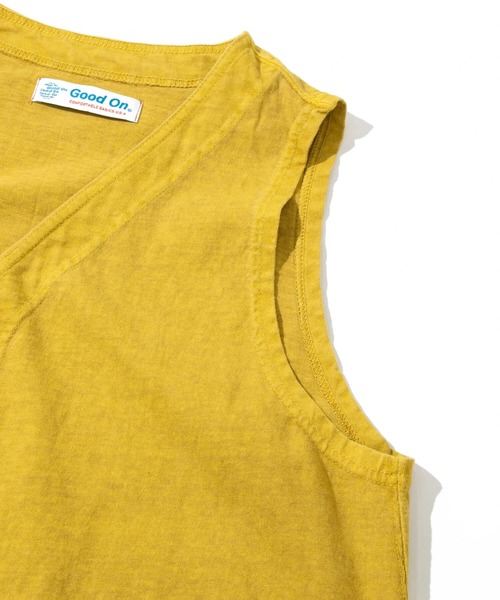 ベスト ジレ Good On/グッドオン　SNAP TEE VEST レディース メンズ GOOD ON ベスト ジレ Good On/グッドオン SNAP TEE VEST