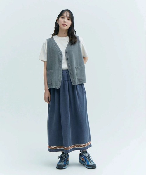 ベスト ジレ Good On/グッドオン　SNAP TEE VEST レディース メンズ Good On/グッドオン SNAP TEE VEST（ベスト）｜Good On