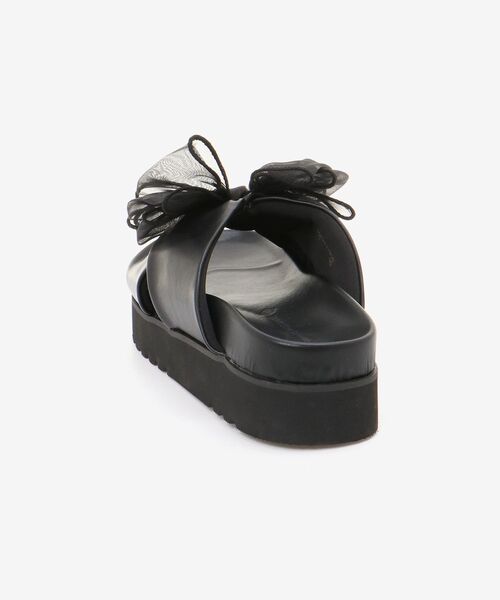 MAJESTIC LEGON（マジェスティックレゴン）の「ビッグリボンサンダル（サンダル・レディース・アイボリー/ブラック・SMALL/MEDIUM/LARGE/X-LARGE）」の18枚目の写真