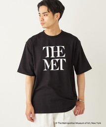 SHIPS Colors:THE MET コラボ プリントTシャツ