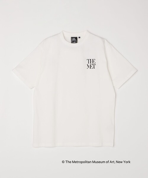 SHIPS Colors(シップス カラーズ)の「SHIPS Colors:THE MET コラボ プリントTシャツ(Tシャツ/カットソー・メンズ・ダークグレー/ライトホワイト/ホワイト/ホワイト系その他/ストーン/ブラック・MEDIUM/LARGE/X-LARGE)」の9枚目の写真