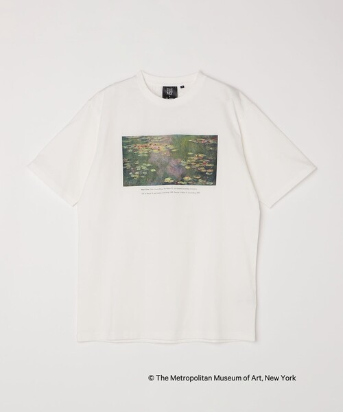 SHIPS Colors(シップス カラーズ)の「SHIPS Colors:THE MET コラボ プリントTシャツ(Tシャツ/カットソー・メンズ・ダークグレー/ライトホワイト/ホワイト/ホワイト系その他/ストーン/ブラック・MEDIUM/LARGE/X-LARGE)」の10枚目の写真