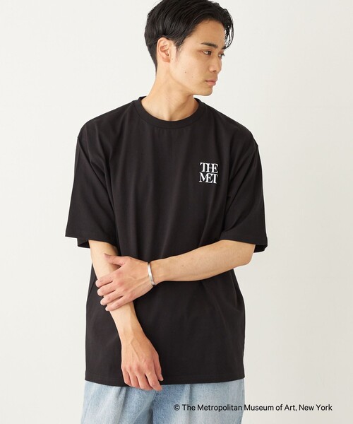 SHIPS Colors(シップス カラーズ)の「SHIPS Colors:THE MET コラボ プリントTシャツ(Tシャツ/カットソー・メンズ・ダークグレー/ライトホワイト/ホワイト/ホワイト系その他/ストーン/ブラック・MEDIUM/LARGE/X-LARGE)」の12枚目の写真
