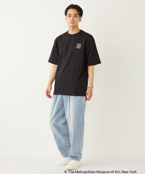 SHIPS Colors(シップス カラーズ)の「SHIPS Colors:THE MET コラボ プリントTシャツ(Tシャツ/カットソー・メンズ・ダークグレー/ライトホワイト/ホワイト/ホワイト系その他/ストーン/ブラック・MEDIUM/LARGE/X-LARGE)」の13枚目の写真