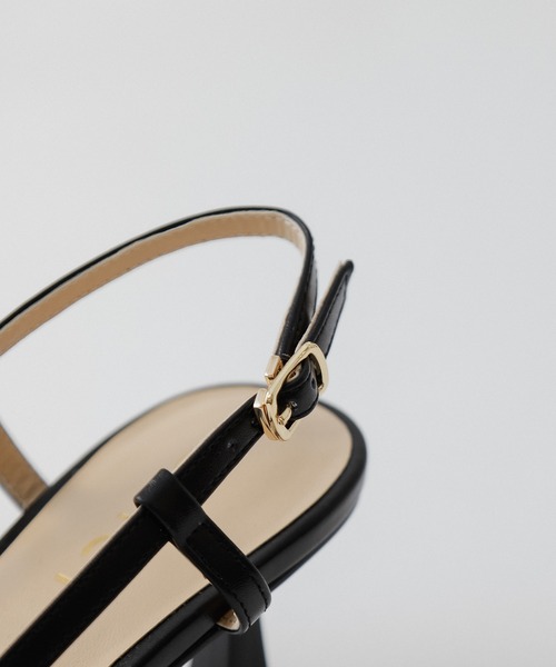 DEICY(デイシー)の「ポインテッドプチリボンサンダル(サンダル・レディース・ベージュ/オフホワイト/アイボリー・L/M/S)」の9枚目の写真