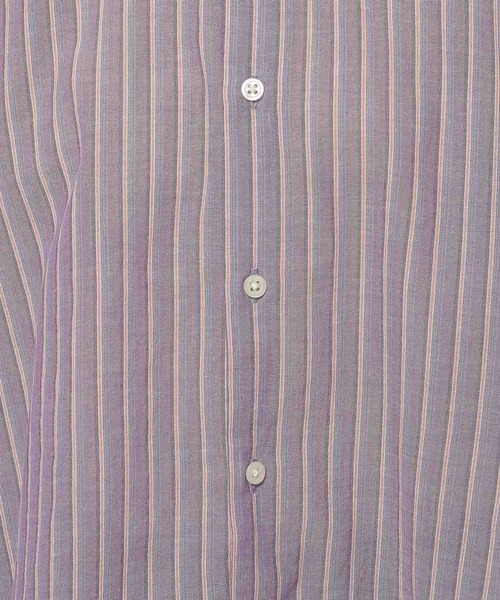 niko and...（ニコアンド）の「プレミアムローンワイドシャツ（シャツ/ブラウス・レディース・パープル/グリーン/ホワイト/グレー・LONG/SHORT）」の11枚目の写真