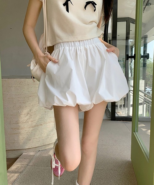 unminou アンミヌ　バルーンショートパンツ アンミヌ unminou♥新品未使用 バルーンショートパンツの通販 by