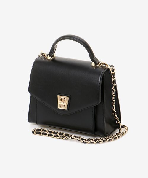 MAJESTIC LEGON(マジェスティックレゴン)の「パールチェーンクラシカルバッグ(ショルダーバッグ・レディース・ブラック系その他/ブラック系その他2/ブラック・FREE)」の20枚目の写真