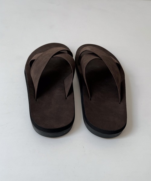 CANAL JEAN（キャナルジーン）の「El mar　クロスサンダル（サンダル・レディース・ネイビー/ベージュ/ブラック/ダークブラウン・SMALL/LARGE/MEDIUM）」の12枚目の写真