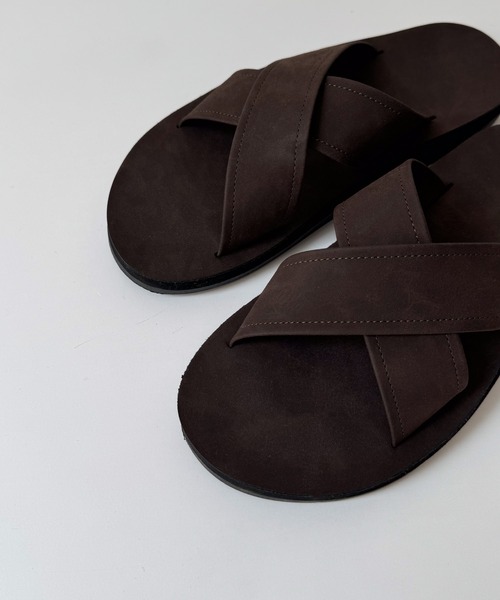 CANAL JEAN（キャナルジーン）の「El mar　クロスサンダル（サンダル・レディース・ネイビー/ベージュ/ブラック/ダークブラウン・SMALL/LARGE/MEDIUM）」の13枚目の写真